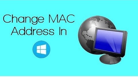 how to Change computer mac address