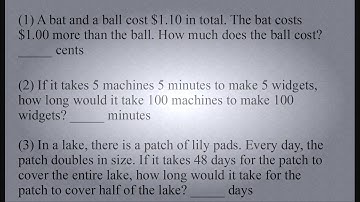 The Cognitive Reflection Test   3 Riddles That Stump Most People   The Magic of Mathematics