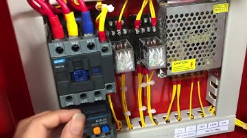 TỦ ĐIỀU KHIỂN QUẠT HÚT KHÓI 12kw - 2023