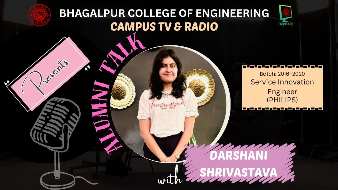 Alumni Talks : Darshani Shrivastava [2016-2020] || Service Innovation ...
