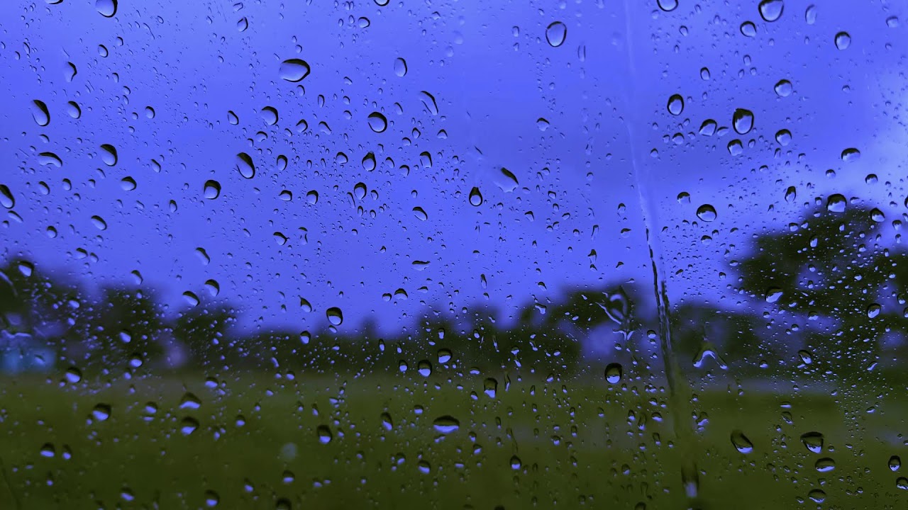 Rain Sounds & Rain On Window with for Deep Sleep 🌩️ Nonstop Relaxing Rain for Sleep & Focus