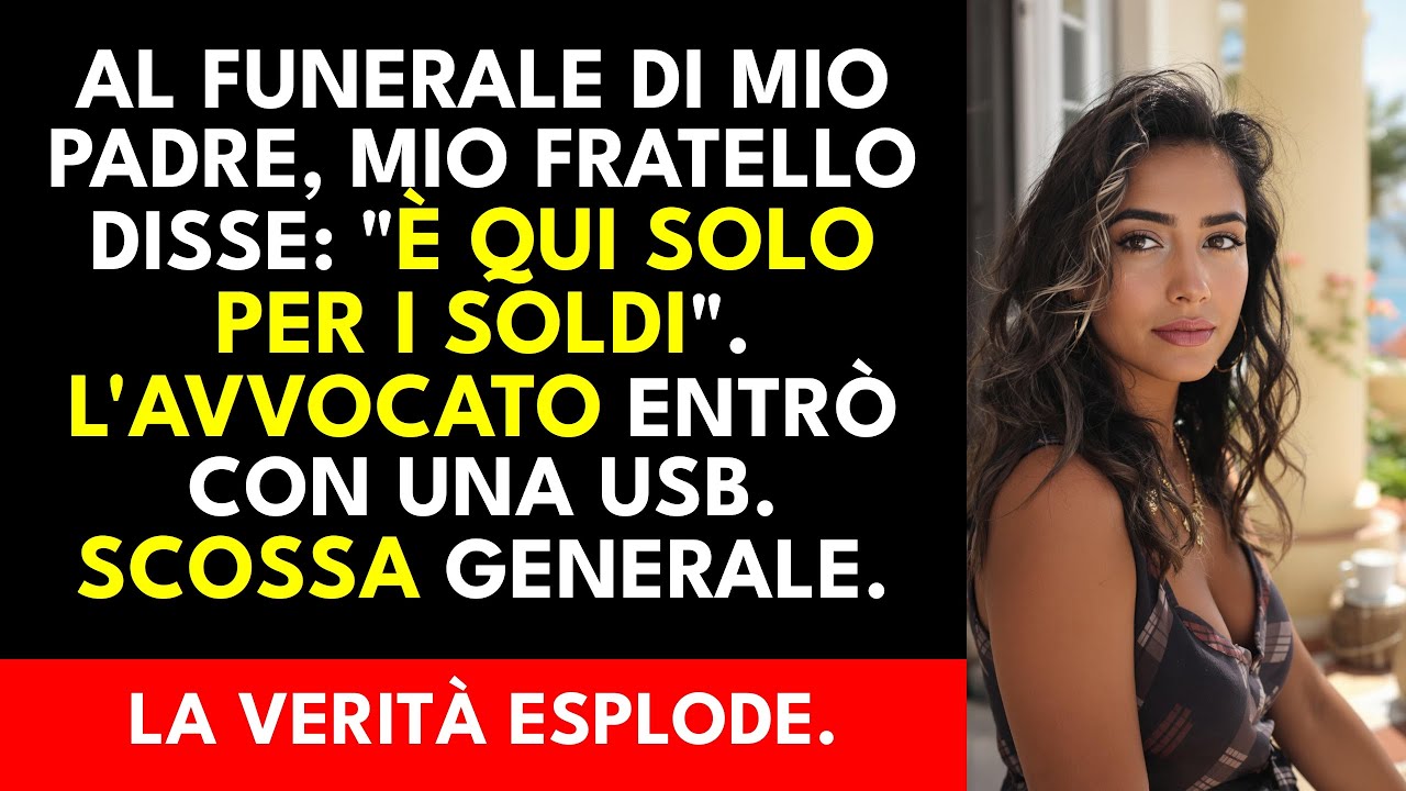 La mia famiglia ha riso al funerale di papà… fino a quando non hanno letto il testamento aloud