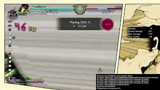 JoJo All Star Battle R Young Joseph Touch Of Death combo (works on 800 or lower health characters)