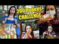 Living On 200 Rupees Extreme Challenge 😳 Food & Travel Included | Garima's Good Life