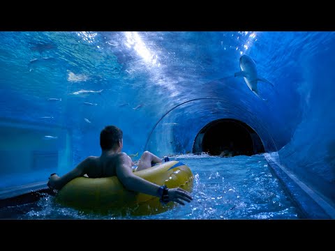 Aquapark Reda in Poland (Trance Music Video)