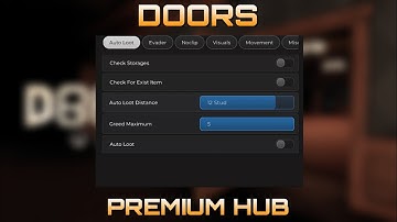 Doors Script | Auto Loot, FullBright, ESP, Noclip | Mobile