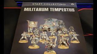 Warhammer 40K: Start Collecting Militarum Tempestus Unboxing