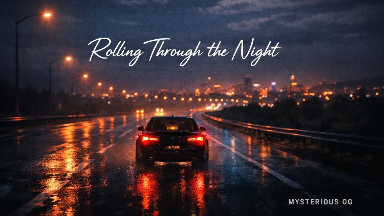 Rolling Through the Night 🌙🚗 | Late Night Drive Song | Mysterious OG