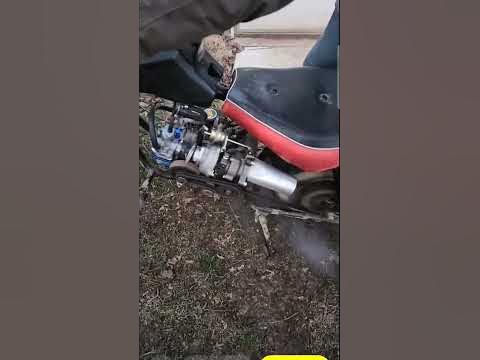 turbo mini bike #turbo #predator212 #minibike - YouTube