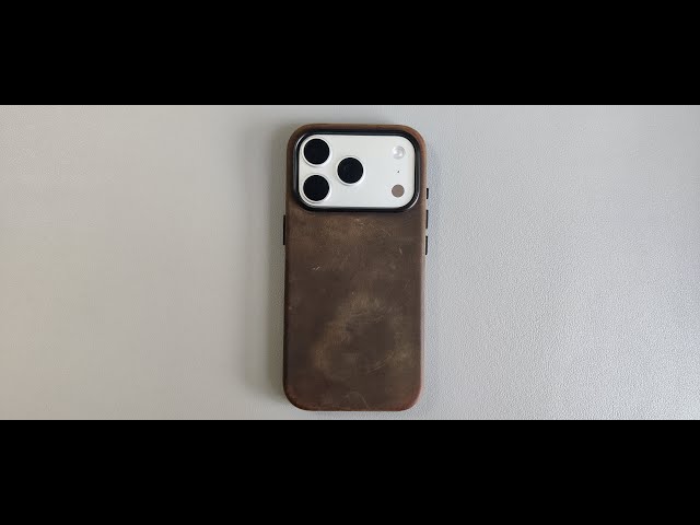 Belemay Crazy Horse Leather Case for the iPhone 17 Pro - YouTube Belemay Crazy Horse Leather Case for the iPhone 17 Pro - YouTube