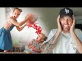 SISTERS SLIME PRANK ON DAD! (HE GOT MAD)