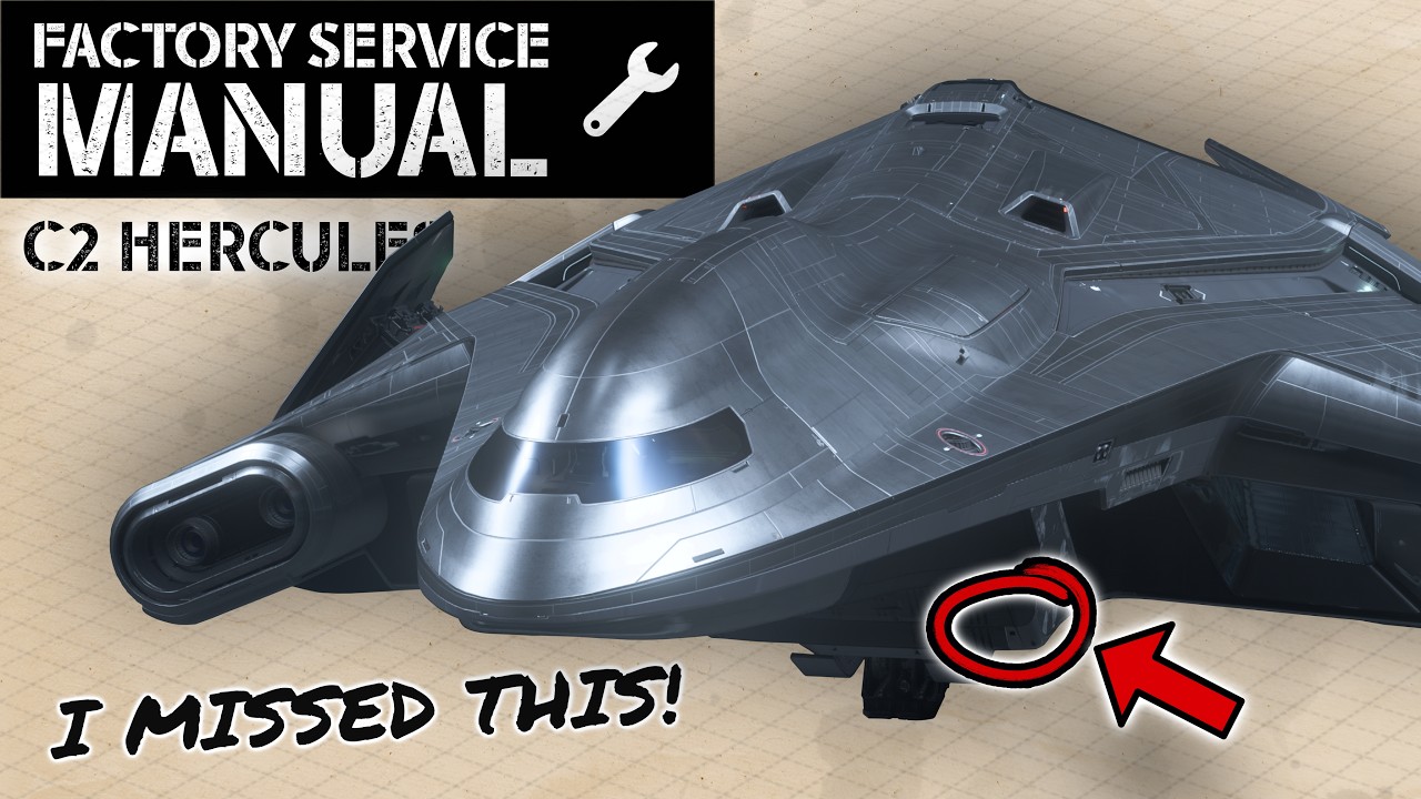 The C2 Hercules BROKE ME | Star Citizen Factory Service Manual
