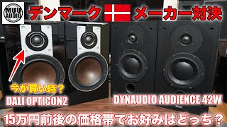 Is now the time to buy? Comparing Danish speakers! DALI OPTICON2