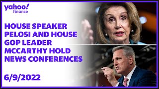 House Speaker Nancy Pelosi and House GOP leader Kevin McCarthy hold weekly news conferences