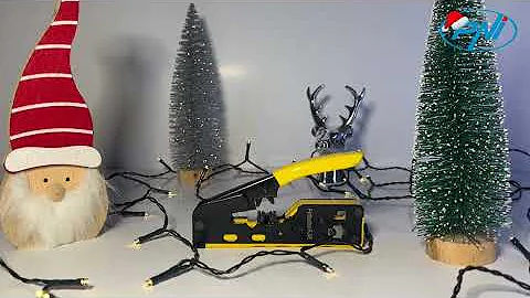 PNI SR7 cable cutter for cutting, stripping and crimping RJ12, RJ45 CAT5, CAT6, CAT7 CAT8 RJ12