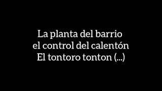 El Tontoron Tonton El Alfa ft Braulio Fogón (Letra)