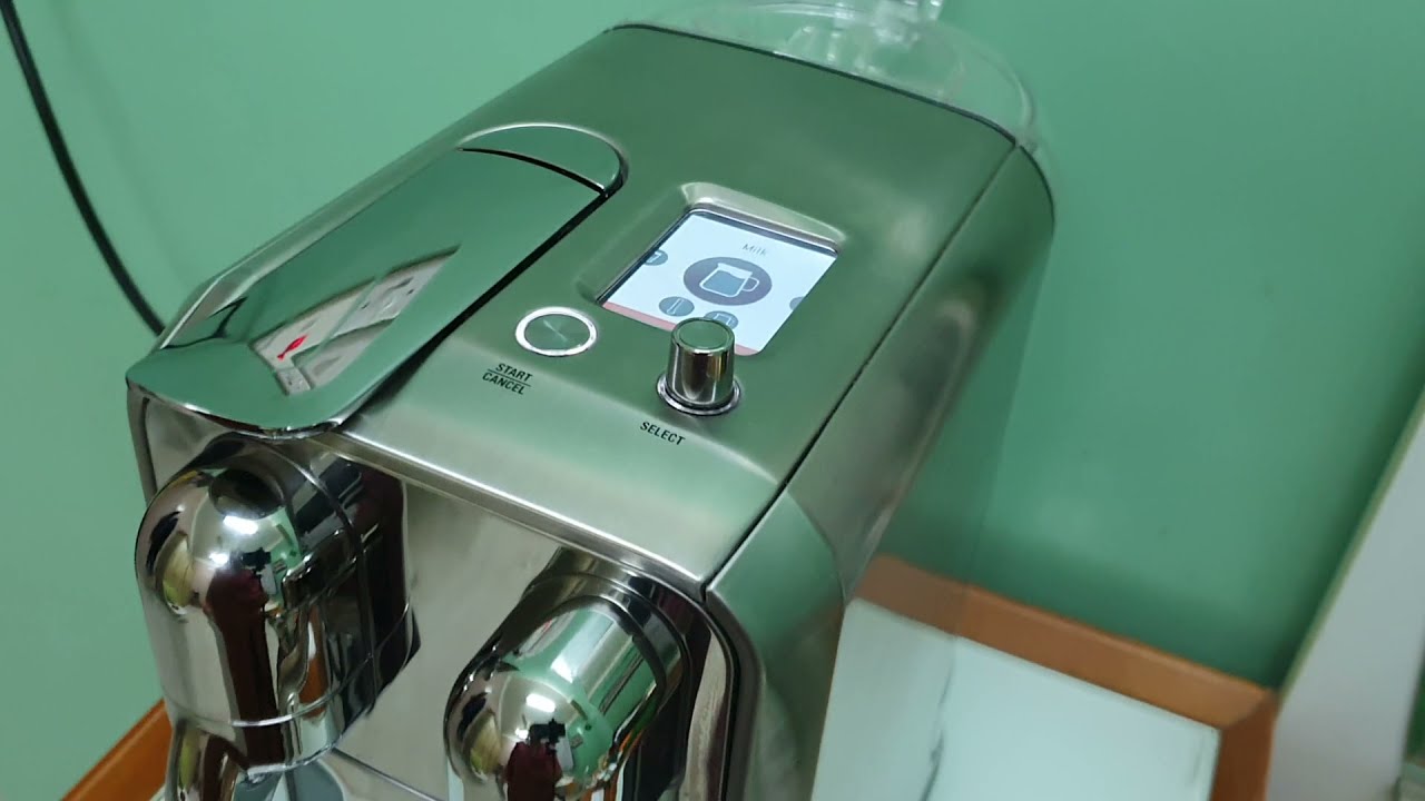 Descaling Nespresso Creatista Plus 