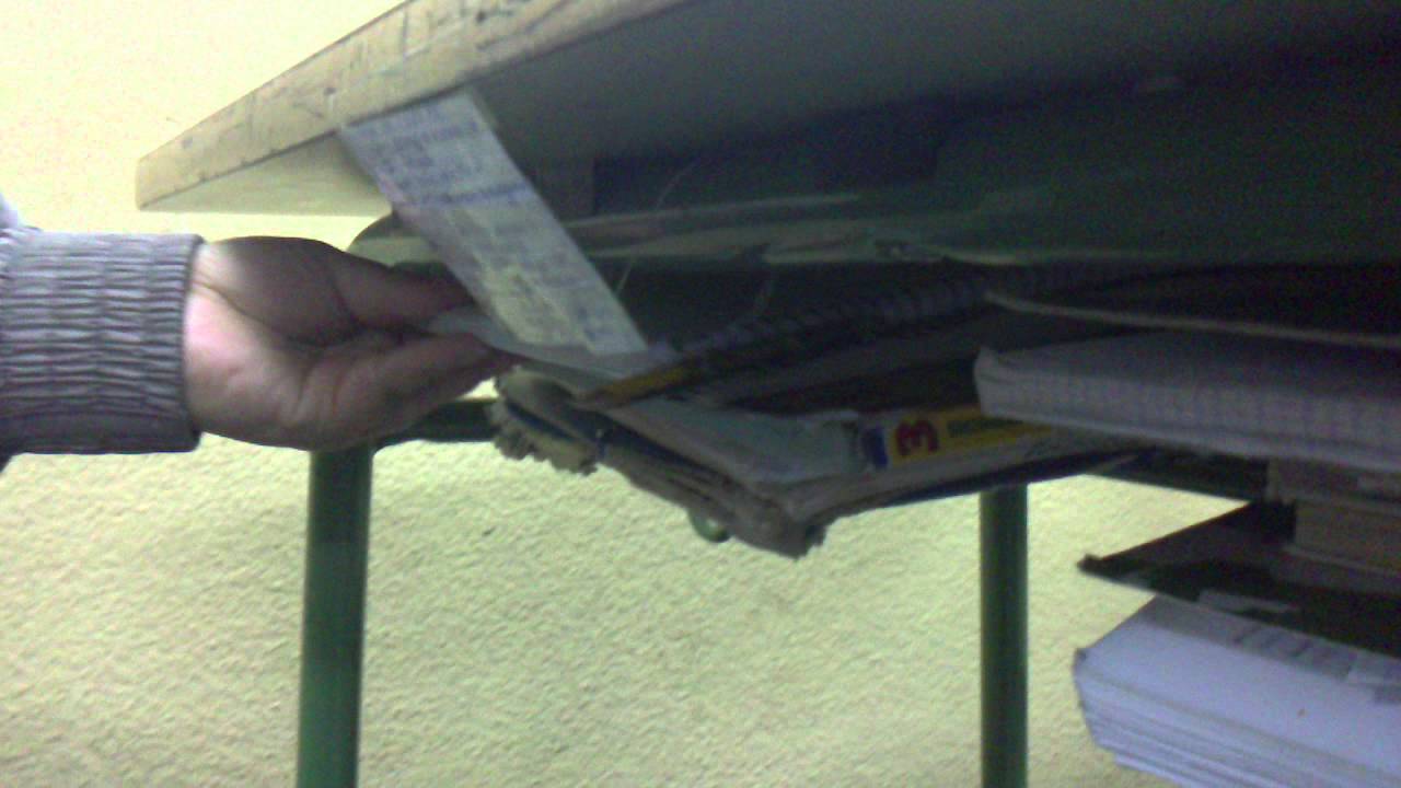 Una forma de copiar para un examen YouTube