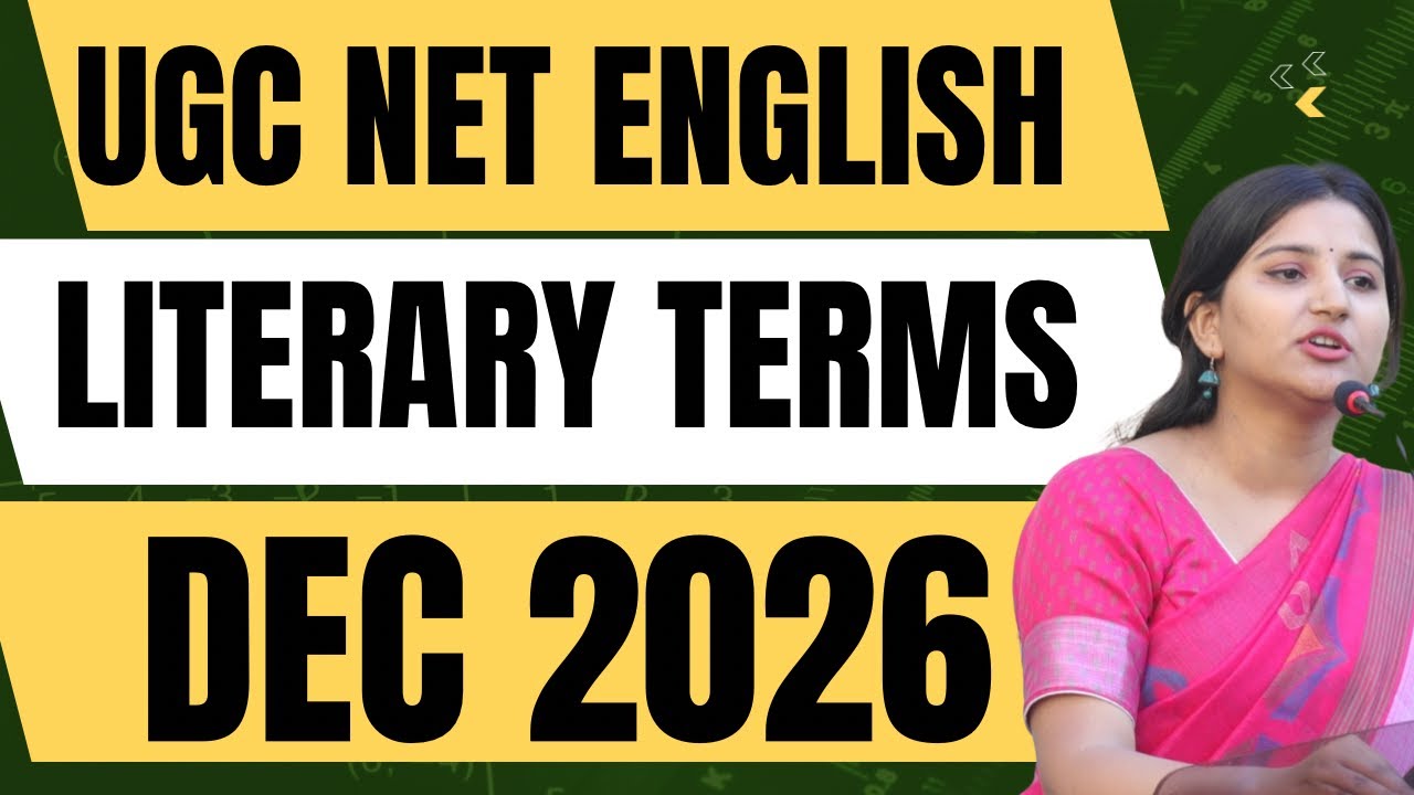 Literary Devices for UGC NET English Literature