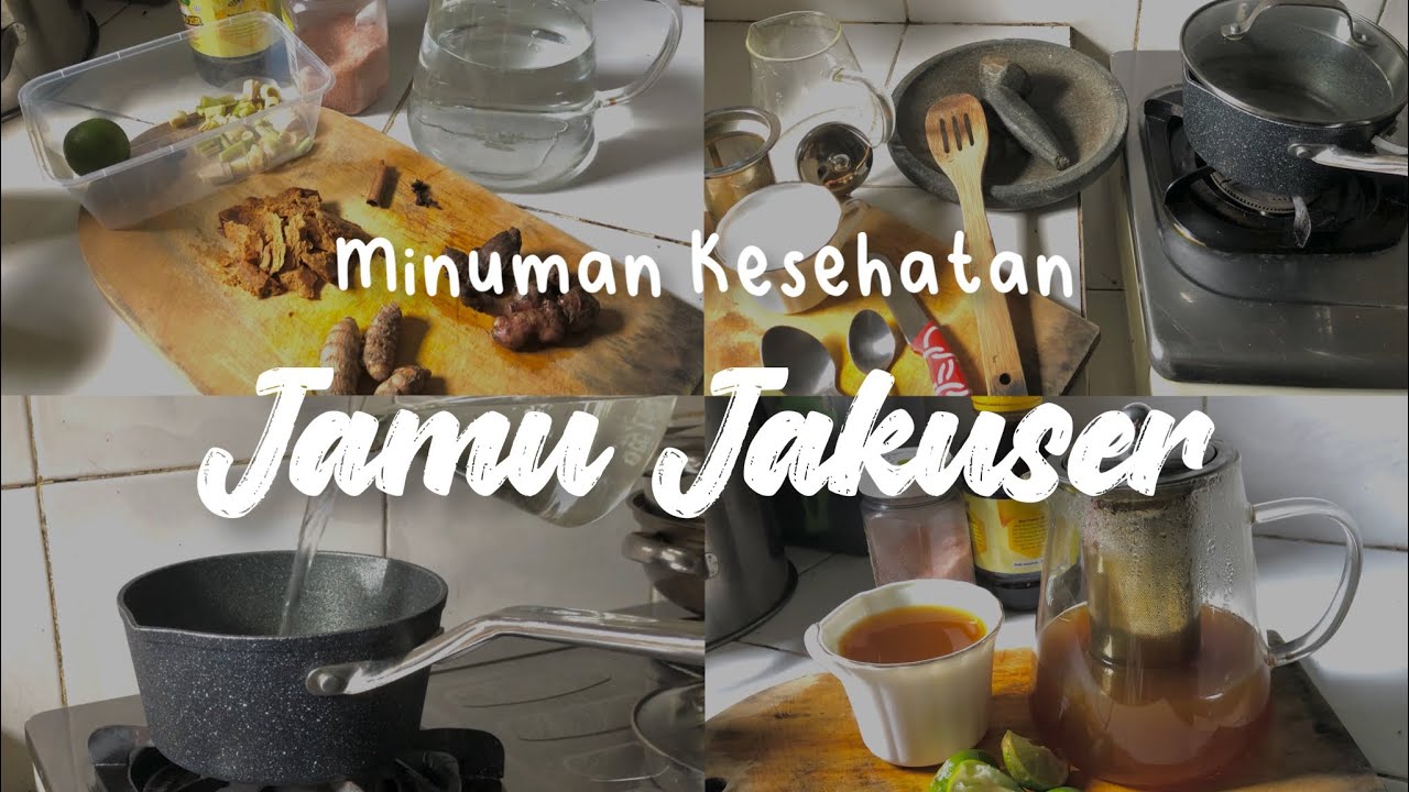 Pengolahan Jamu Jakuser dari Rempah dan Rimpang - YouTube