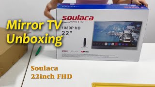 22inch webOS Mirror TV Unboxing