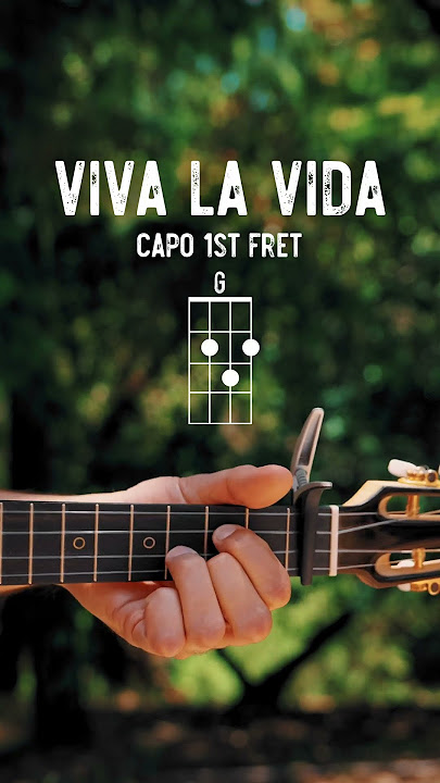 Viva La Vida Coldplay Ukulele Tutorial // Viva La Vida Ukulele Lesson