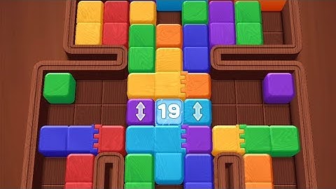 Wood Away Block Jam Level 289 Game Walkthrough Solution