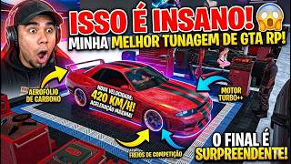 TUNEI MEU CARRO INTEIRO, SERÁ QUE FICOU BOM? - GTA RP