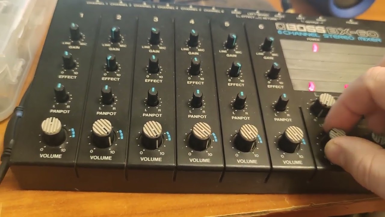boss bx 60 demo test spb 2022 mixer