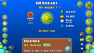 : geometry dash  93 - HEXHEART