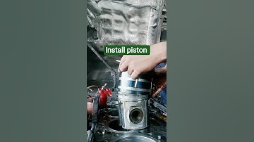 how install piston #automobile #motivation #viral #pistons #shortvideo #shortsfeed #youtubeshorts