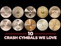 10 crash cymbals compared  which is best for you