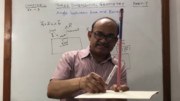 ANGLE BETWEEN TWO PLANES | CBSE CLASS12 MATHS | PART -7 |DISTANCE BETWEEN POINT & PLANE NCERT EX11.3