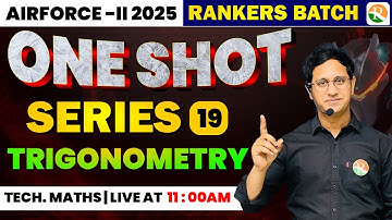Maths One Shot Series -19 | Airforce Complete Maths | Airforce Maths Classes | Airforce Exam 2024