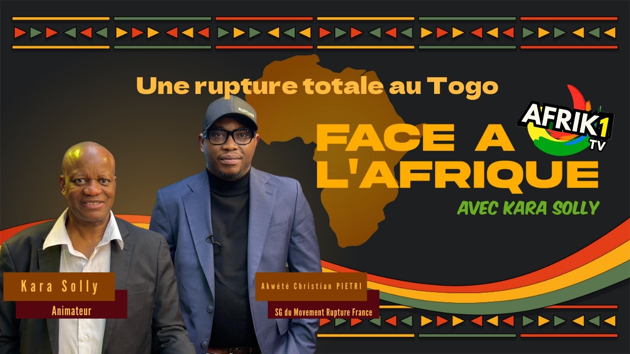 Face à l’Afrique | Akwété Christian PIETRI : Une rupture totale au Togo
