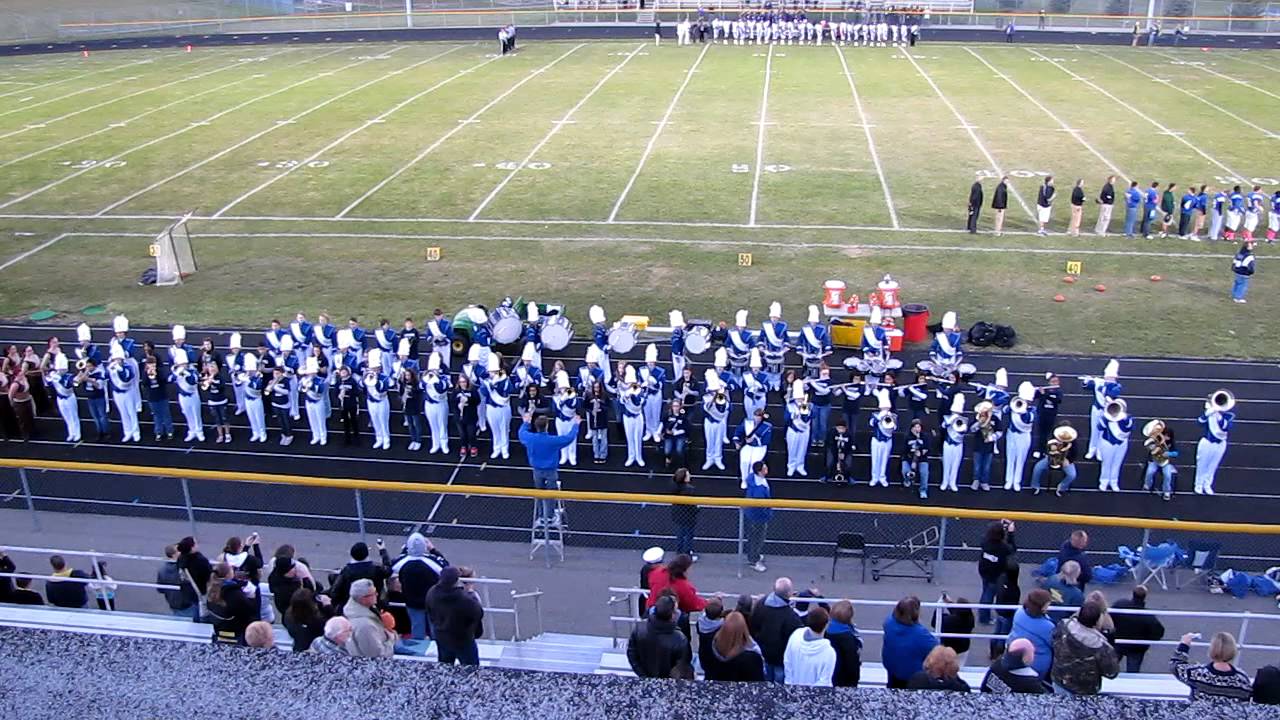 Lamphere HS Marching Band "Star Spangled Banner" YouTube