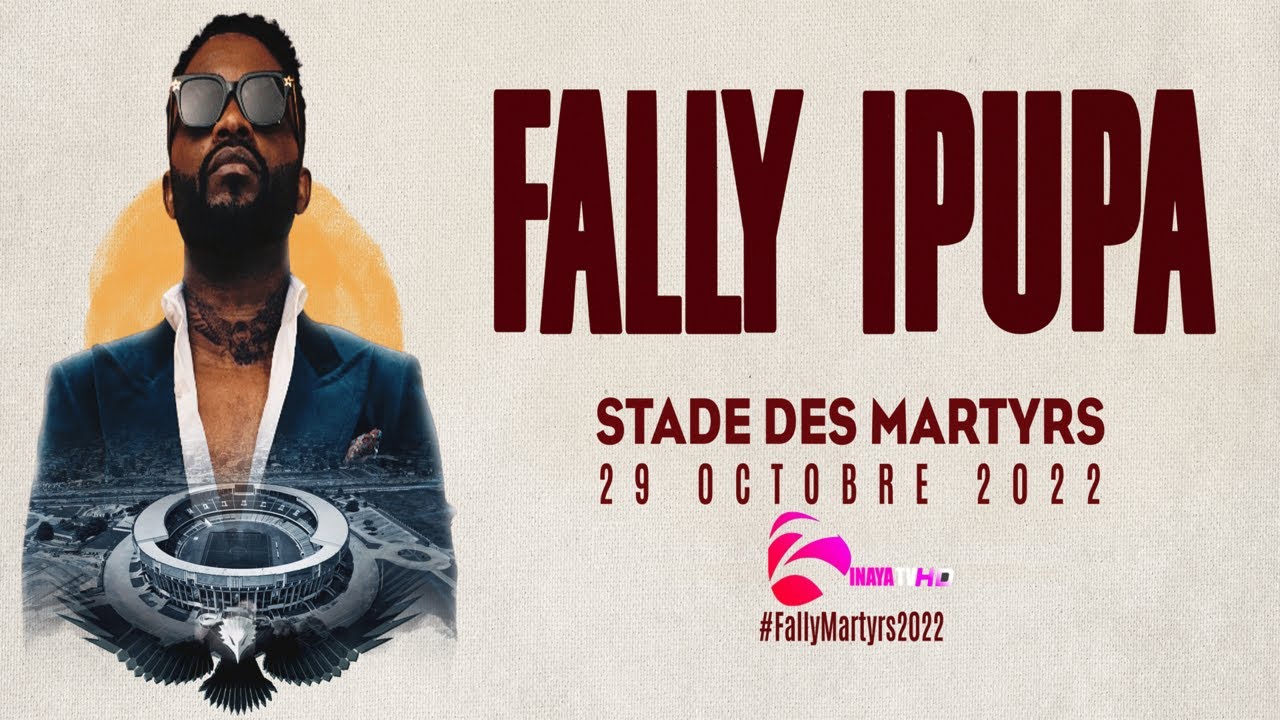 Concert de FALLY IPUPA  Stade des Martyrs (SDM)  COMPLET PARTIE 1