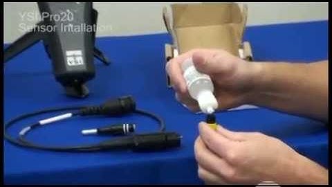 YSI Pro 20 Sensor Intallation Video