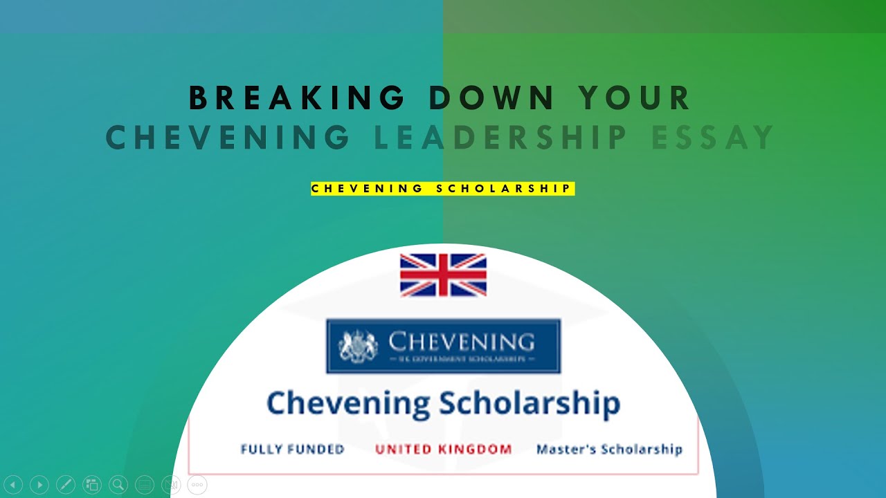 chevening scholarship leadership essay examples