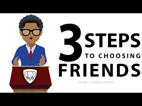 Video: How To Choose A Friend