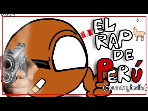 El rap de Perú 🇵🇪 (versión countryballs) #countryballs #peru
