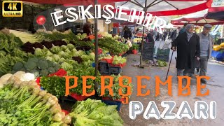 4Keskişehir Perşembe Pazarında Yürüyüş Ve Fiyatlar Thursday Market Walk Ürkiye