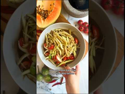 Lao Papaya Salad.