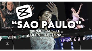 "SAO PAULO" Kpop Tiktok Trend Capcut Editing Tutorial