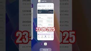 today&#39;s loss is 2500 on 23092025 portfolio Naveen parihar #stockmarket #marketedge #bse