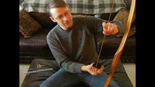 Making a bowstring, part 9
