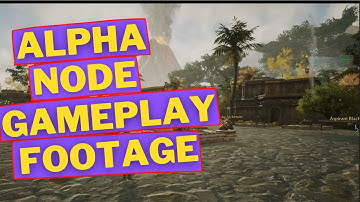 Ashes of Creation Alpha Node Gameplay Footage Featuring Housing