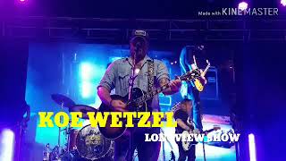 Koe Wetzel, 'Too High To Cry,Somethin To Talk About, Austin' Great Texas Balloon Race, Longview