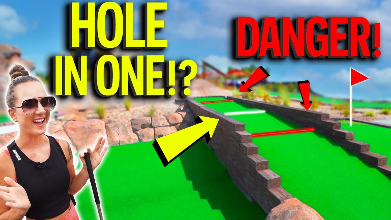 This Mini Golf Hole Is CRAZY! - Guaranteed Hole In One?!