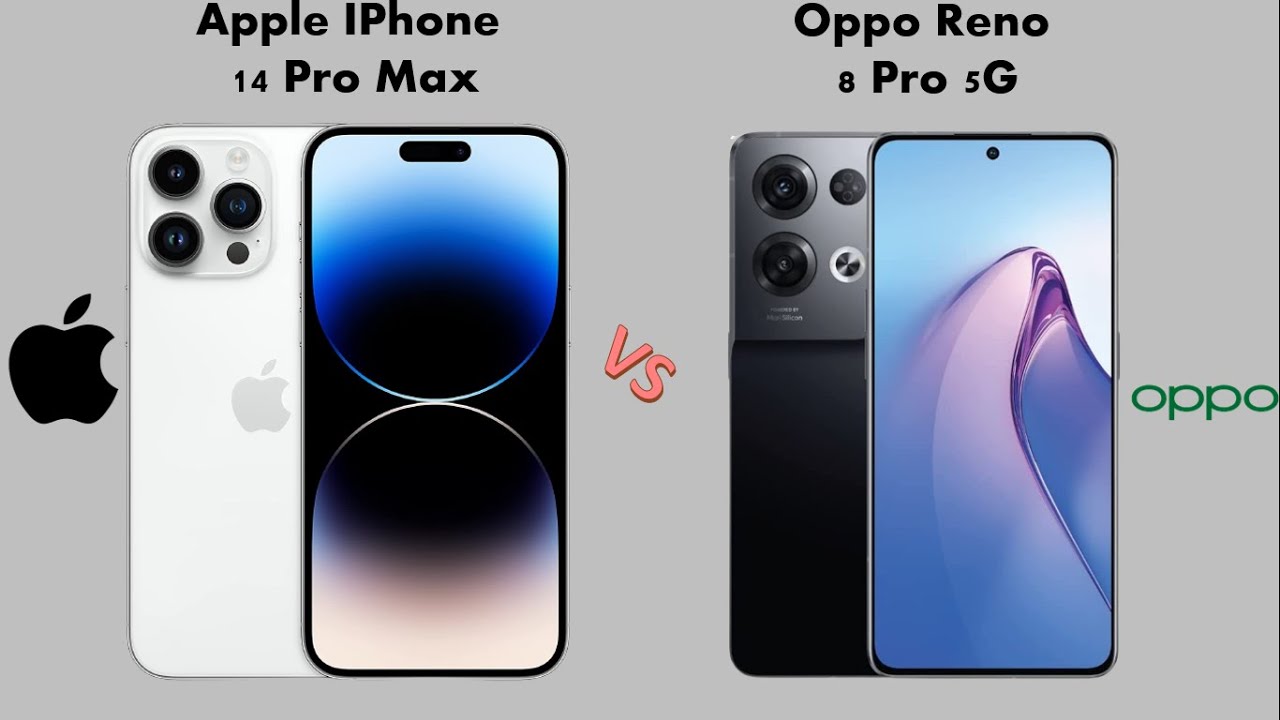 Apple Iphone 14 pro max VS Reno 8 pro 5g - YouTube